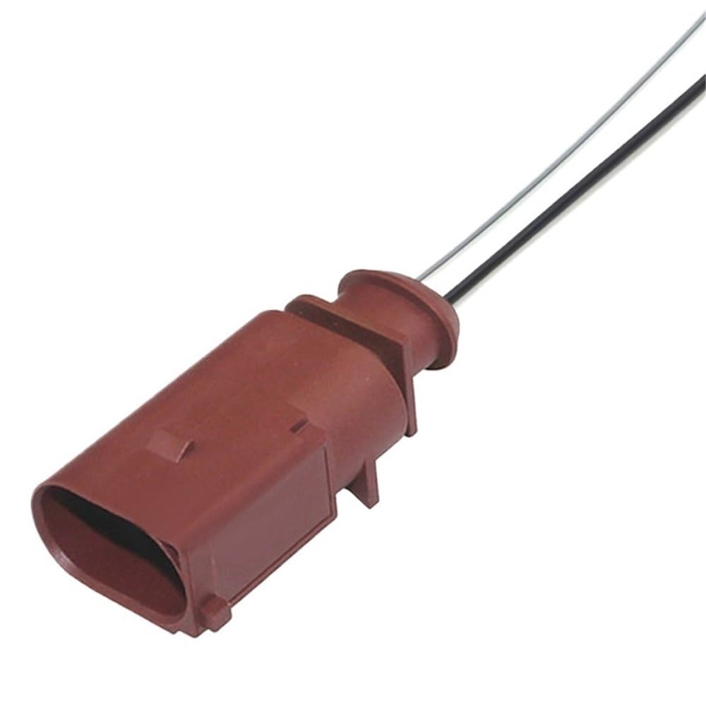 ZHjLut 2 Pin 3,5mm Weiblich Männlich Wasserdicht Sensor Hinten Bremssattel Motor Kabelbaum Stecker Stecker 1J0973722A(Male with line 15cm) von ZHjLut