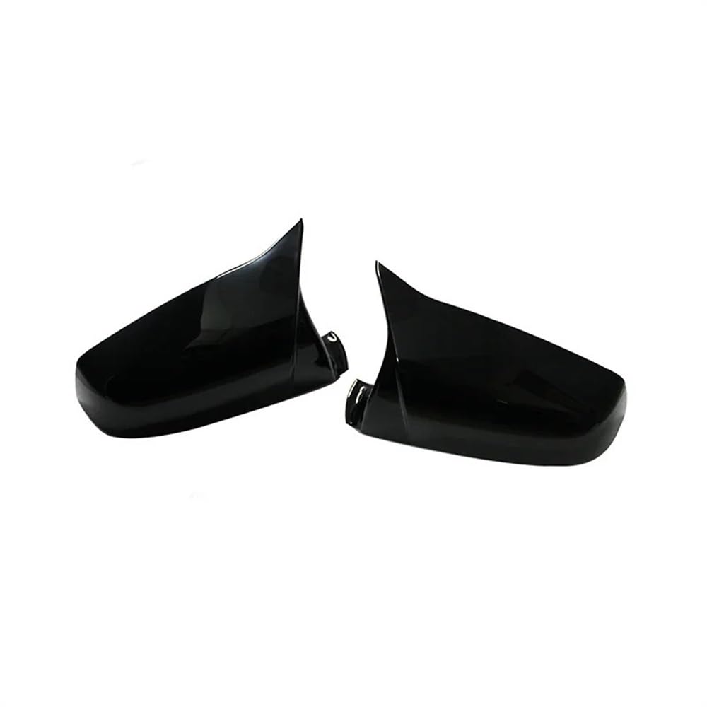 ZHjLut Auto Außenspiegelkappe Kompatibel mit 5 Series für E60 E61 LCI 2008 2009 2010, Linke und rechte Seite, Rückspiegel-Abdeckkappe, Rückspiegelgehäuse(Black One Pair) von ZHjLut