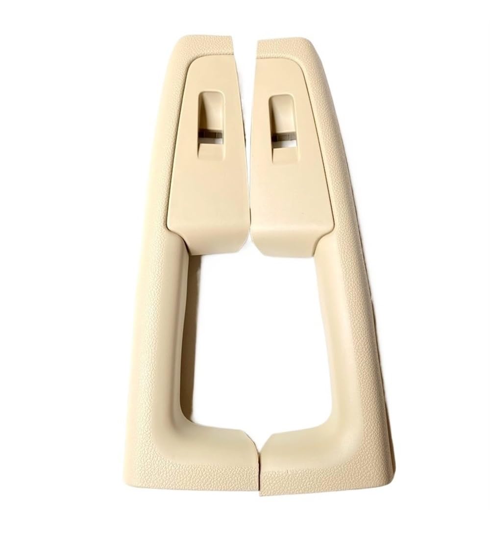 ZHjLut Auto Innentürgriffe Kompatibel mit Skoda für Superb 2008–2013 Beige vorderer innerer Türgriff Armlehnenrahmen Schalter Bedienfeldverkleidung 3TD867157A(Rear Left and Right) von ZHjLut