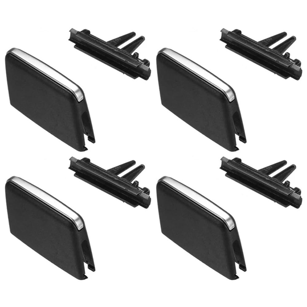 ZHjLut Klimaanlage Entlüftung Kompatibel mit 3 Series für E90 2005 2006 2007 2008 2009 2010 2011 2012 Front A/C Air Conditioning Vent Outlet Tab Clip Repair Kit(4pcs) von ZHjLut