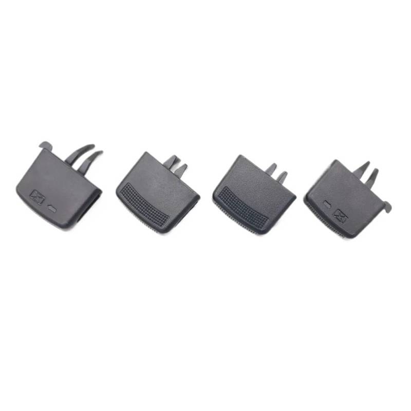 ZHjLut Klimaanlage Entlüftung Kompatibel mit Hyundai Für Verna Für Solaris 2010 2012 2013 2014 2015 2016 Auto A/C Klimaanlage Outlet Tab Clip Air Vent Grille(Set of 4) von ZHjLut