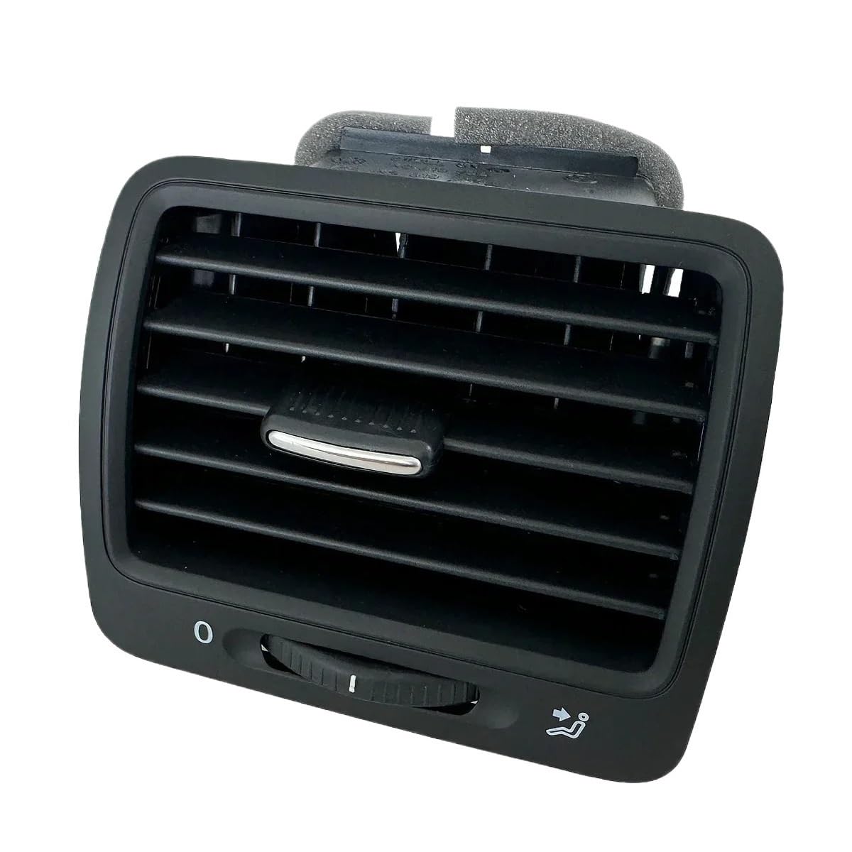 ZHjLut Klimaanlage Entlüftung Kompatibel mit VW für Golf MK5 2004 2005 2006 2007 2008 2009 Dash Black Air Vent Grill Autozubehör 1K0819703A 1K0819704A(Left-1PC) von ZHjLut