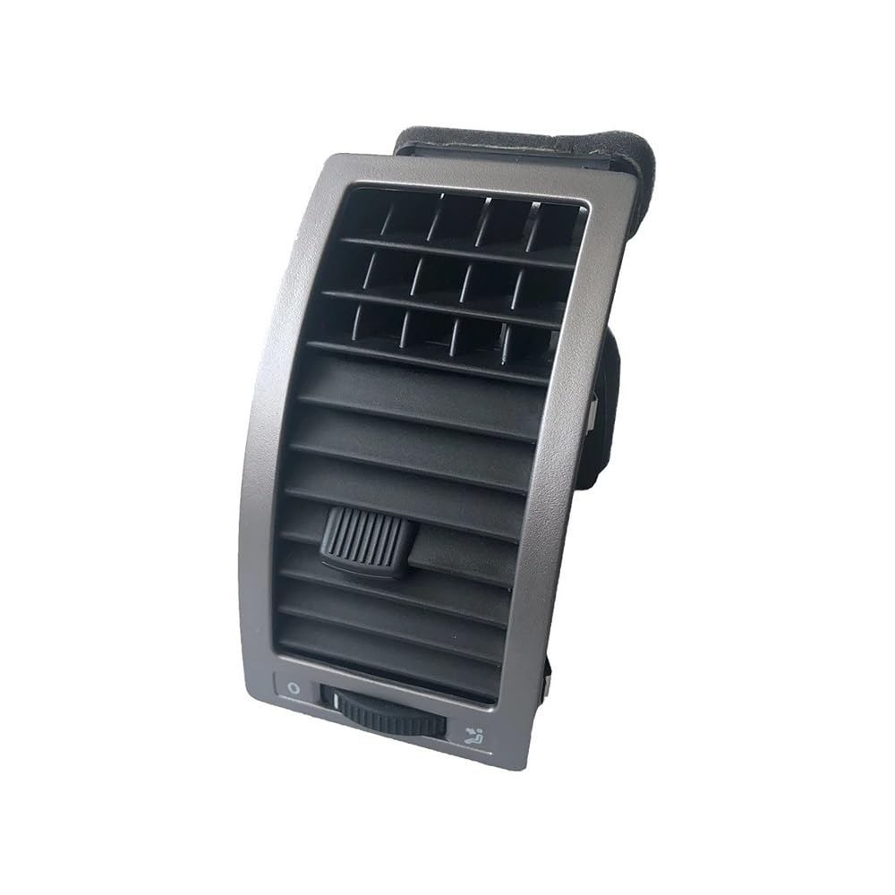 ZHjLut Klimaanlage Entlüftung Kompatibel mit VW für Polo 2002–2011 vorne Links Armaturenbrett-Grill AC Air Cool Heat Outlet Vent 6Q0 819 703 6Q0819703(Dark Silver) von ZHjLut