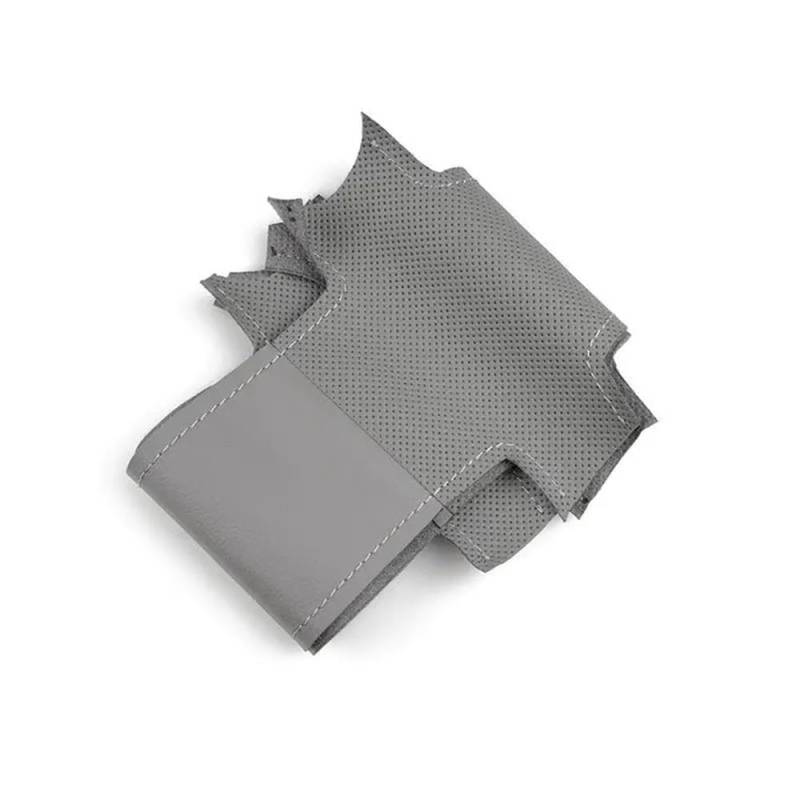 ZHjLut Kompatibel Mit Saab Für 9-2X 2005–2006 Geflochtene Auto-Lenkrad-PU-Abdeckung(Gray) von ZHjLut