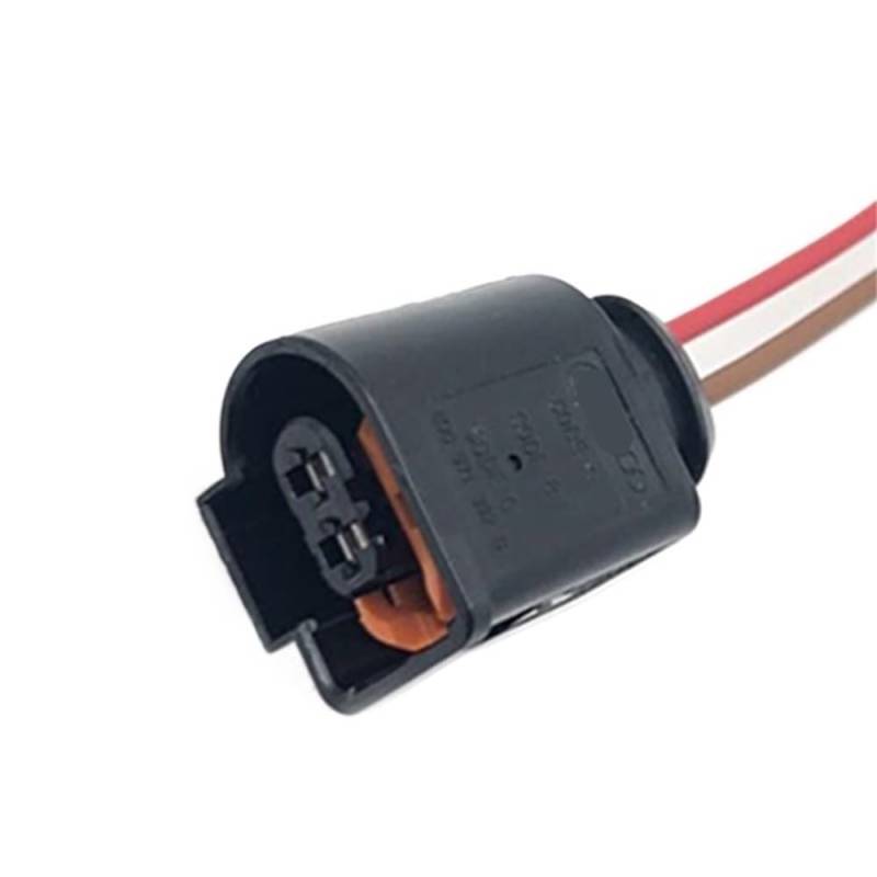 ZHjLut Kompatibel Mit VW Für Golf Für Polo Für Passat 4D0971992 B 2-poliger Auto-Lichtmaschinen-Pigtail-Stecker Kabelbaumstecker 4D0 971 992 B von ZHjLut