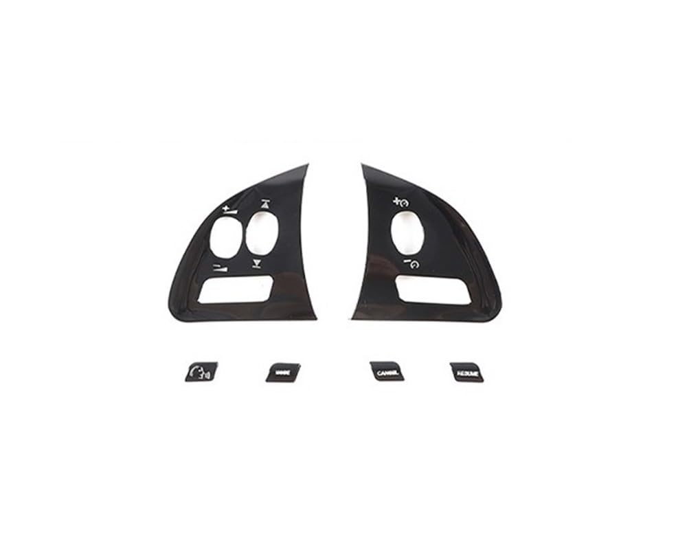 ZHjLut Kompatibel mit Jaguar für XF 2012–2015 Aluminiumlegierung Auto-Zentralsteuerung Klimaanlage Multimedia-Taste Dekorationsaufkleber(Style Y) von ZHjLut