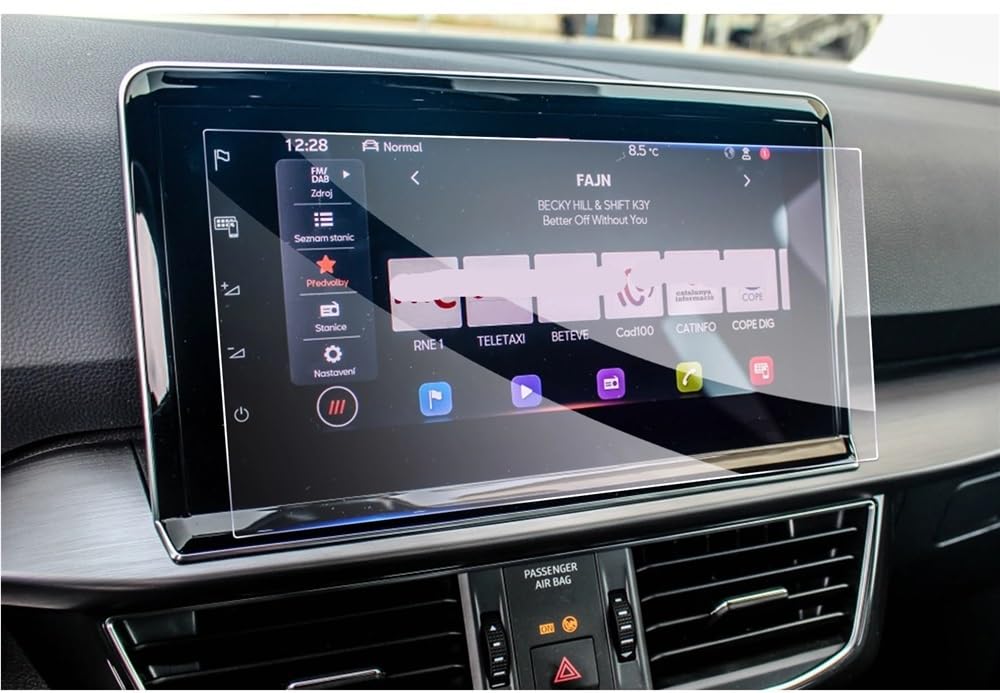 ZHjLut Kompatibel mit Seat für Tarraco 2021 2022 2023 9,2-Zoll-Displayschutzfolie aus gehärtetem Glas für die Autonavigation im Autoinnenraum Auto Navigation Schutzfolie von ZHjLut