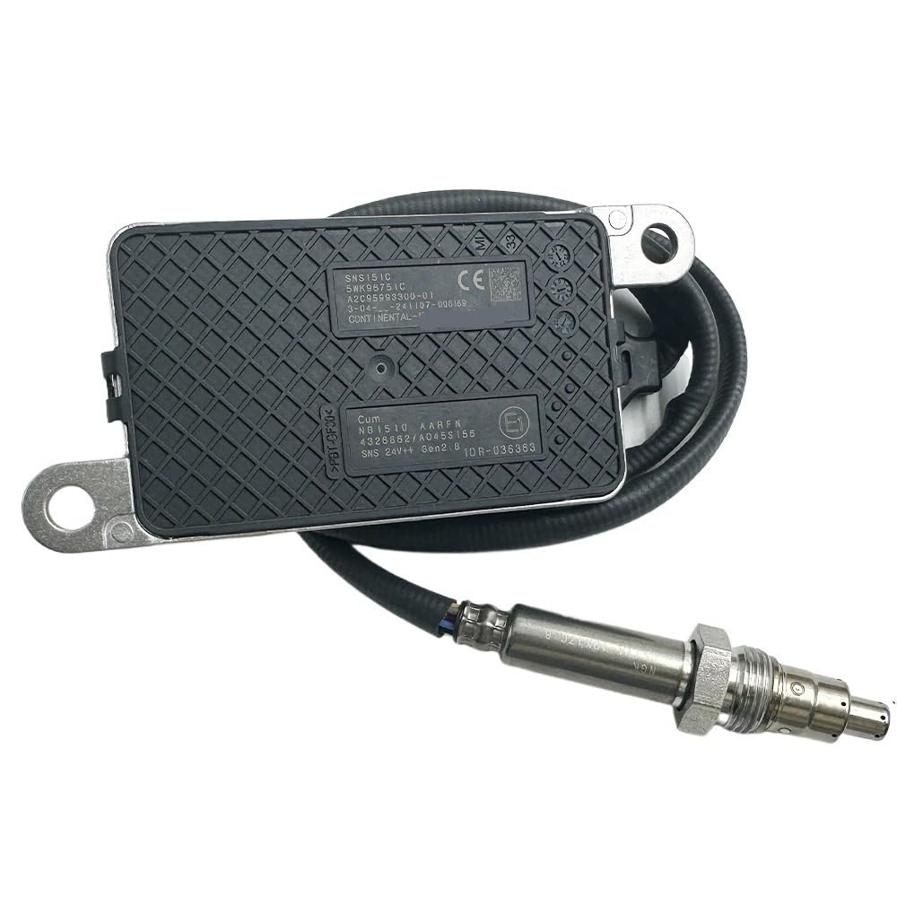 ZHjLut NOx Sensor Kompatibel Mit Cummins Motor 24 V 4326862 5WK96751C 5WK96751A NGK-Sonde Stickstoff-Sauerstoff-NOX-Sensor 4326470 2897309 3688978 2872945 von ZHjLut