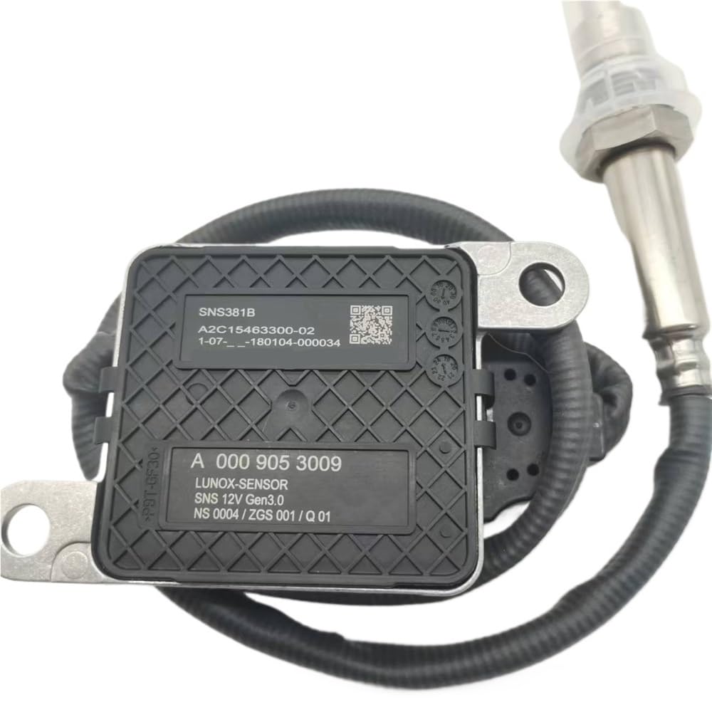 ZHjLut NOx Sensor Kompatibel mit Benz für CLA250 E200 E300 E400 S205 S213 X118 X222 X253 V167 12V A0009053009 A2C15462900-02 Nox-Sensor von ZHjLut