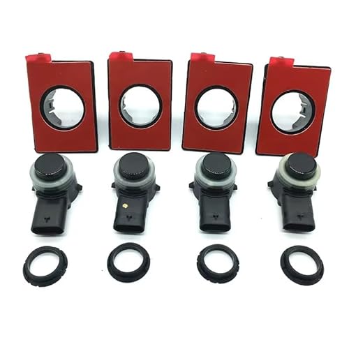 ZHjLut PDC Parksensor Kompatibel Mit VW Für Golf 5 6 7 MK5 MK6 MK7 5Q0919275B 34D919275A PDC-Park-/Rückfahrradarsensor Mit Dichtungshalter Autoteile(1Set) von ZHjLut