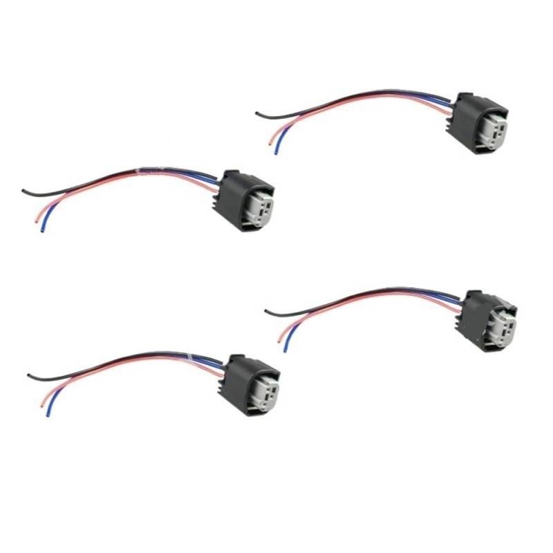 ZHjLut PDC Parksensor Kompatibel Mit VW Für Golf Für Passat 2-967642-1 DJ7033Y-0.6-21 4B0972883A Parksensor Automotive Wasserdichter Stecker Autoteile(4PCS) von ZHjLut