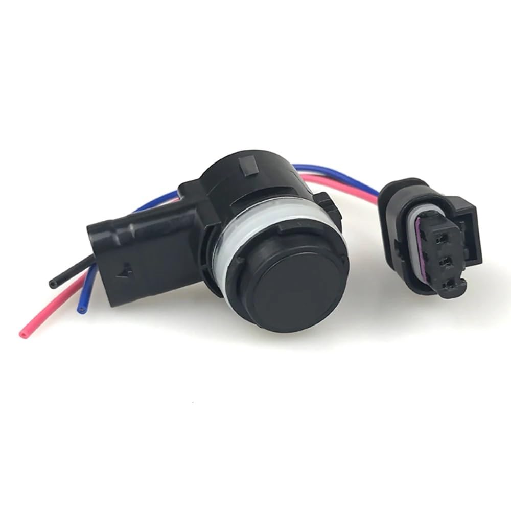 ZHjLut PDC Parksensor Kompatibel mit X1 X3 X4 X5 X6 F48 F25 F26 F15 F16 F85 F86 5Q0919275B PDC-Parksensor-Anschlusshalterung Autoteile(1set Sensor and Connector) von ZHjLut