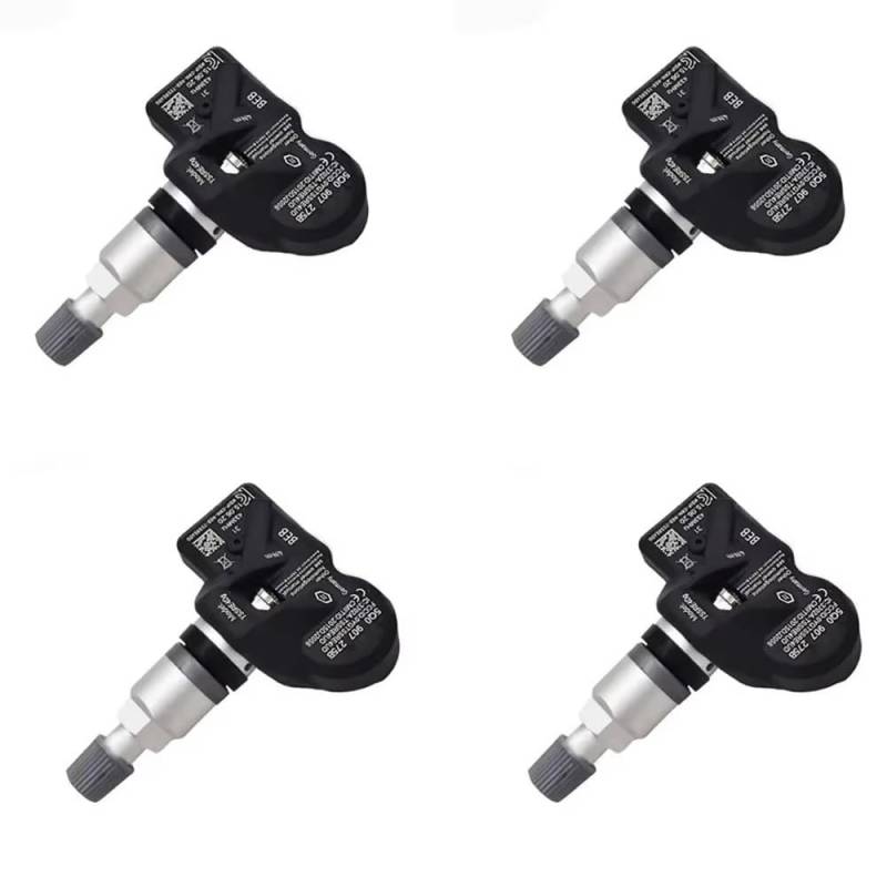 ZHjLut TPMS-Sensor Kompatibel Mit 718 2016 Für GT3 2017 Reifendrucksensor TPMS 3AA998275 13M1179CP 5Q0998270B(4 PCS) von ZHjLut