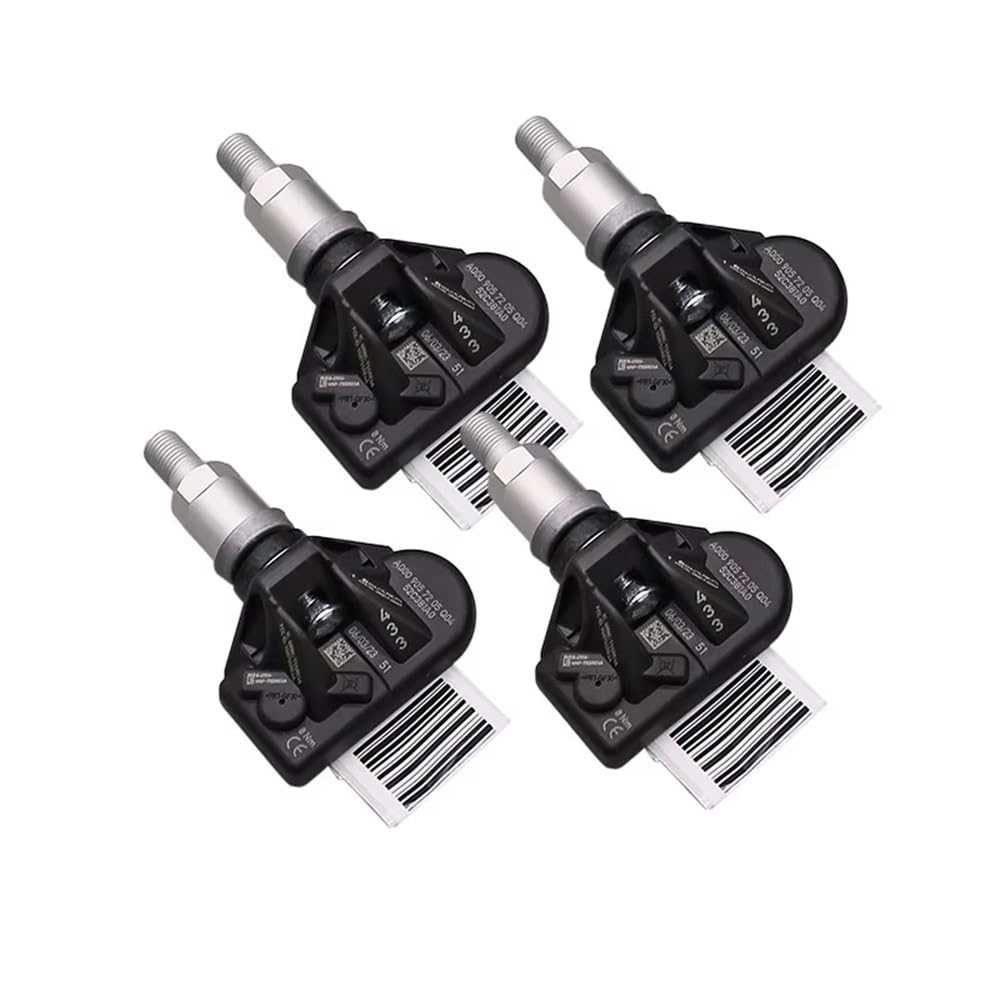 ZHjLut TPMS-Sensor Kompatibel Mit Alpina Für 5 2017-2024 Für 7 2016-2023 Reifendrucksensor TPMS A0009057205 A0009054104(4pcs) von ZHjLut