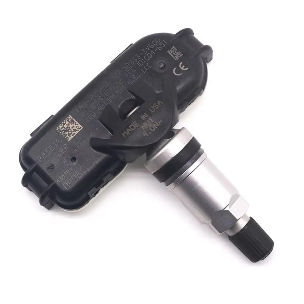 ZHjLut TPMS-Sensor Kompatibel Mit Kia Für Rio Hi-Line 2014 2015 2016 2017 Reifendruckkontrollsensor TPMS 52933-3V600 529333V600(1pcs) von ZHjLut