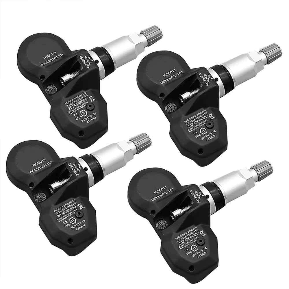 ZHjLut TPMS-Sensor Kompatibel Mit Mini Für Cabrio R52 2007 2008 Für Cooper R56 2007 2008 2009 Reifendrucksensor TPMS 36236798726(4PCS) von ZHjLut