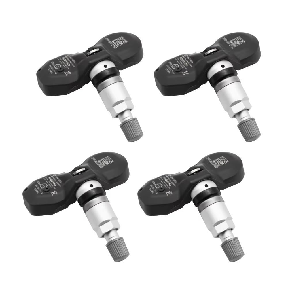 ZHjLut TPMS-Sensor Kompatibel Mit VW Für Phaeton 2007–2016 Für Touareg 2007–2014 Reifendruckkontrollsensor TPMS 248887 4F0907275(4pcs) von ZHjLut