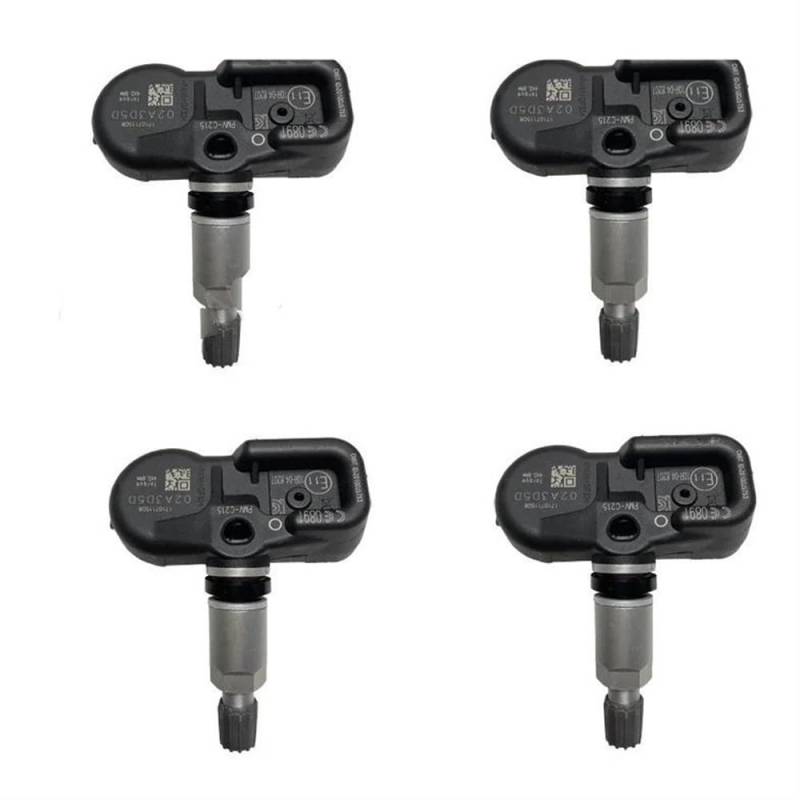 ZHjLut TPMS-Sensor Kompatibel mit Camry für LE 2018 für SE 2018 Reifendrucksensor TPMS 42607-48020(4 PCS) von ZHjLut