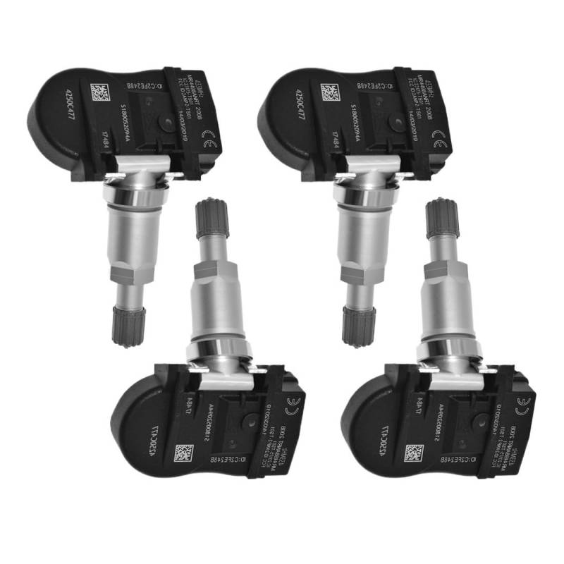 ZHjLut TPMS-Sensor Kompatibel mit FIAT für Fullback 2016 2017 2018 2019 2020 für Professional 2016 Reifendrucksensor TPMS Sensor 4250C477(4PCS) von ZHjLut