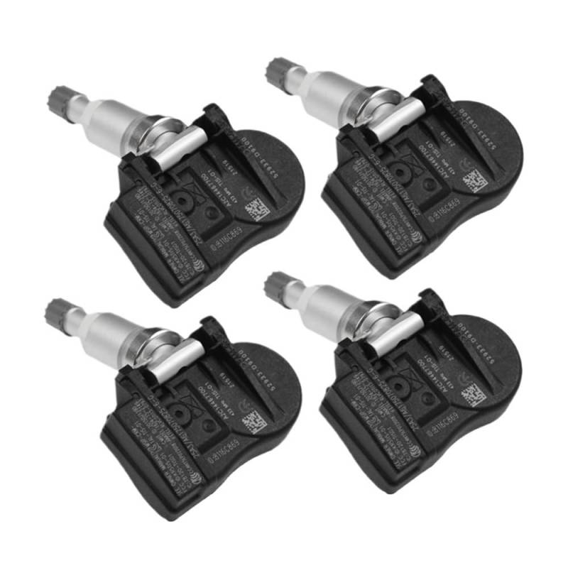 ZHjLut TPMS-Sensor Kompatibel mit Hyundai für KONA 2018 für Santa FE 2018 Reifendrucksensor TPMS 52933-D9100 52933D9100(4 pcs) von ZHjLut