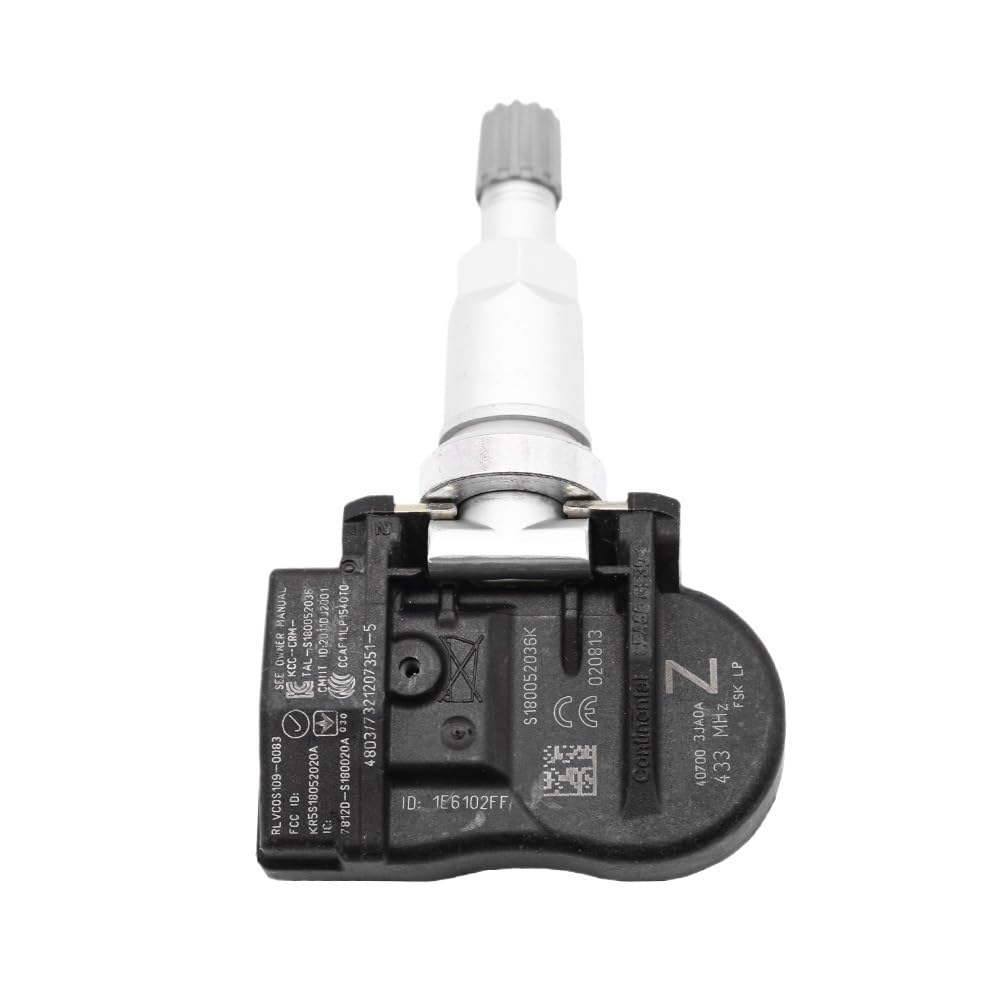 ZHjLut TPMS-Sensor Kompatibel mit Infiniti für Q50 2013 2014 2015 2016 2017 2018 2019 für Q60 Q70 QX50 QX56 REIFENDRUCKSENSOR TPMS 40700-3JA0A 40700-3JA0B(1PCS) von ZHjLut