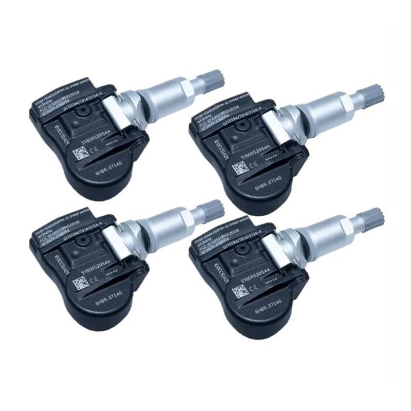 ZHjLut TPMS-Sensor Kompatibel mit Mazda 3 für BL BM BN 2009–2019 TPMS-Reifendruckkontrollsensor BHB637140 BHB637140A(4pcs) von ZHjLut