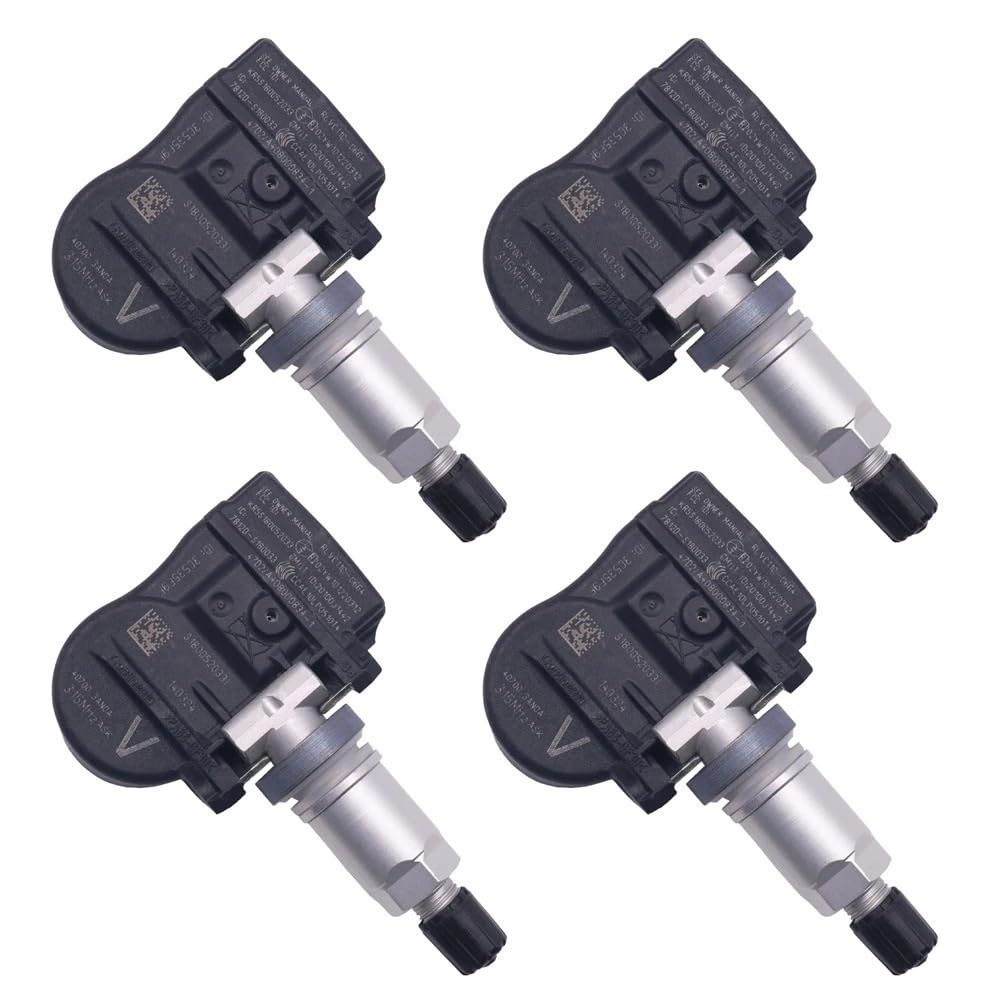 ZHjLut TPMS-Sensor Kompatibel mit Nissan für Frontier 2017–2024 für Maxima 2013 2014 2015 Reifendrucksensor TPMS 40700-3AN0A 407003AN0A(4PCS) von ZHjLut