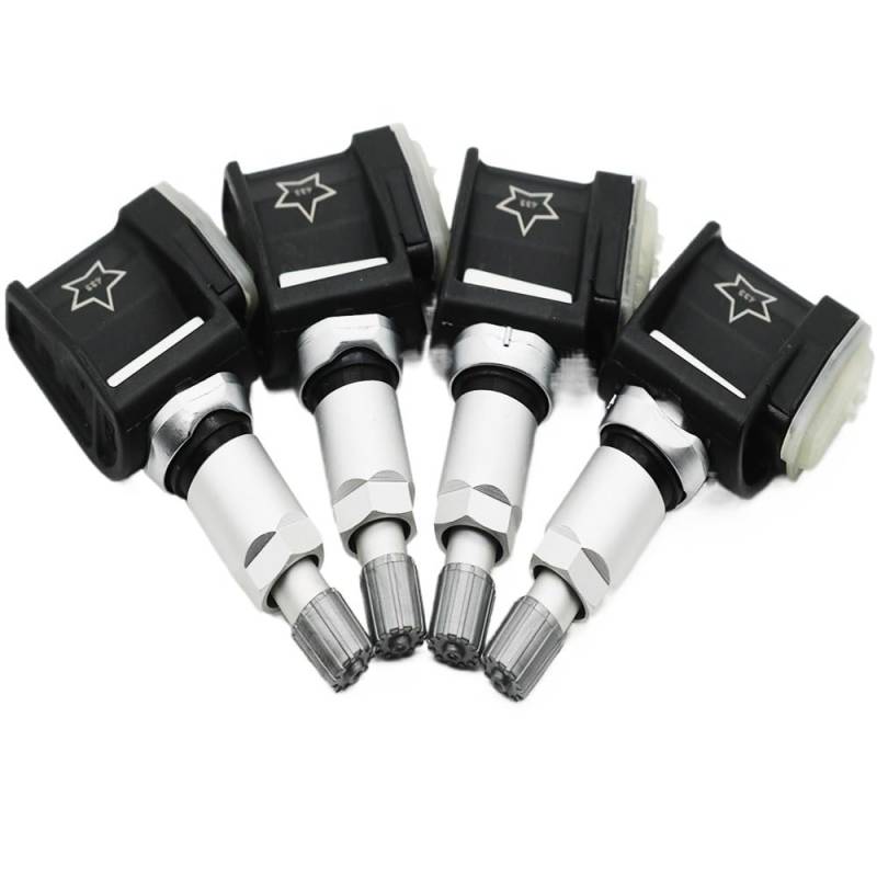 ZHjLut TPMS-Sensor Kompatibel mit X3 G01 2018 für X4 G02 2018 2019 2020 2021 2022 2023 2024 2025 Reifendruckkontrolle TPMS A0009052102(4pcs) von ZHjLut