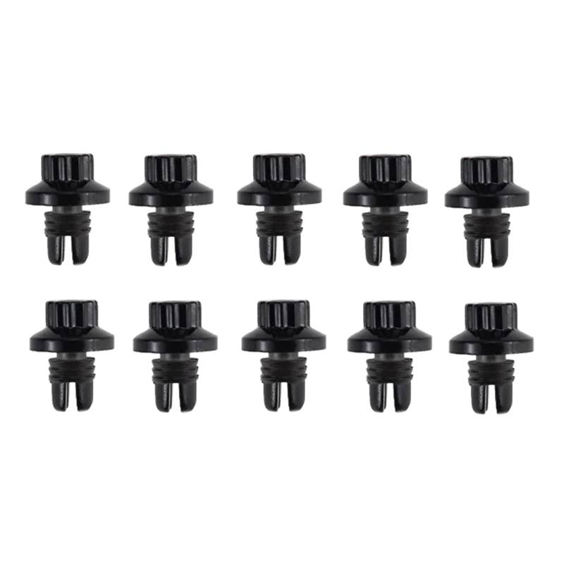 ZICHENXR 10Pcs Auto Rad Ersatz Nieten Felge Zubehör Rad Lippe Nieten Für 6 8mm Loch Auto Styling Rad Nieten von ZICHENXR