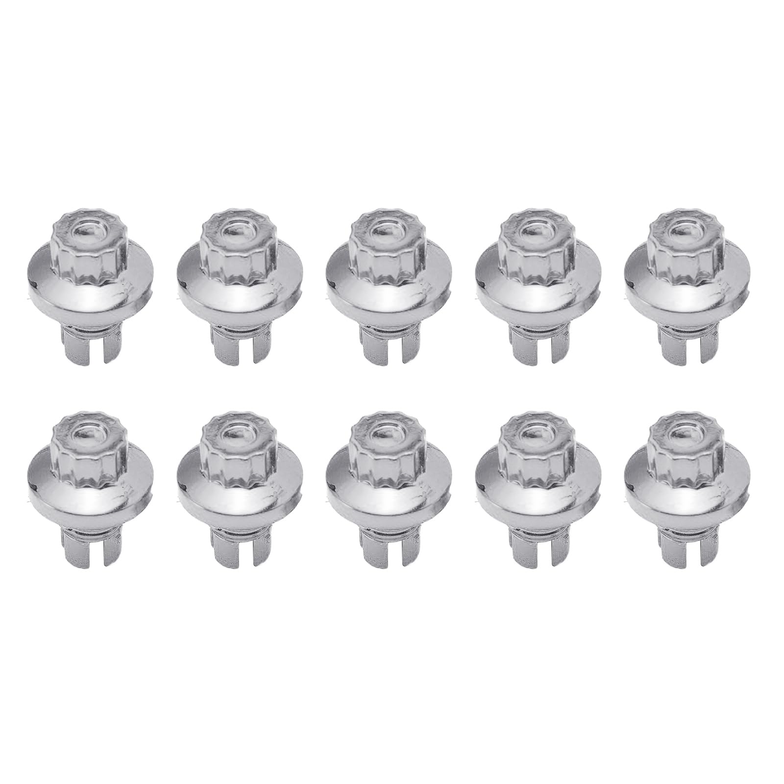 ZICHENXR 10Pcs Auto Rad Ersatz Nieten Felge Zubehör Rad Lippe Nieten Für 6 8mm Loch Auto Styling Rad Nieten von ZICHENXR