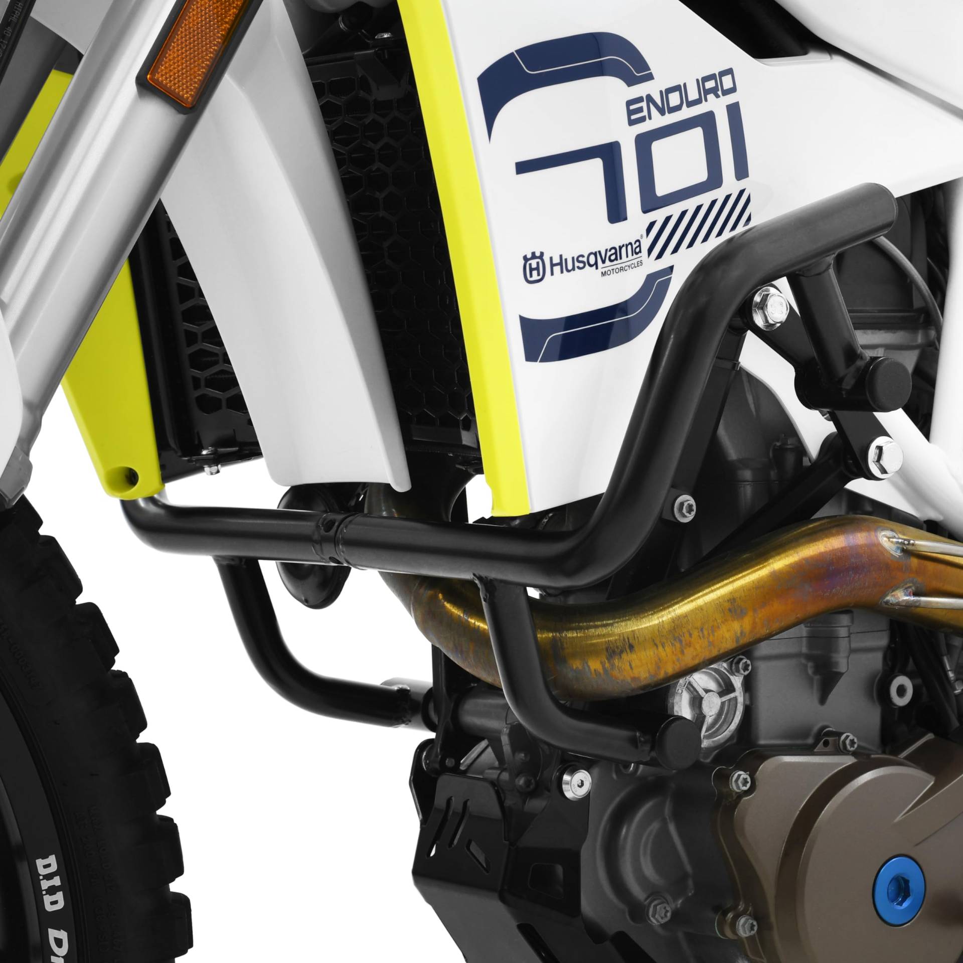 ZIEGER Sturzbügel Rahmenschutz 701 Enduro Supermoto schwarz von ZIEGER