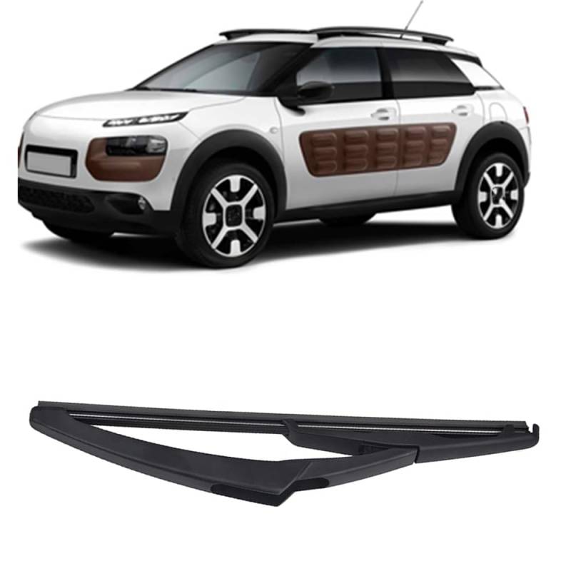 10" Scheibenwischer, für Citroen C4 Cactus 2014-2023 Autoscheibenwischer Hochwertige Wischergummi Scheibenwischer Windscreen Wiper Zubehör von ZILOOK