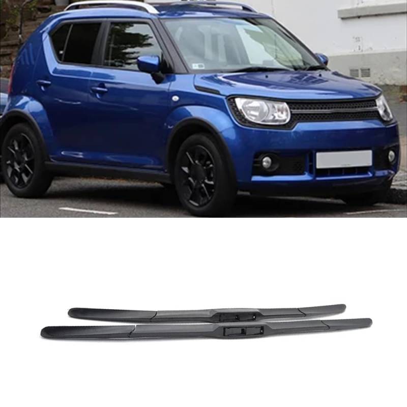 21"+18" Auto Scheibenwischer Vorne, für Suzuki Ignis MK2 2016-2023 Set Wischer Wischblätter Vorne Frontscheibe Scheibenwischer Auto Accessoire von ZILOOK