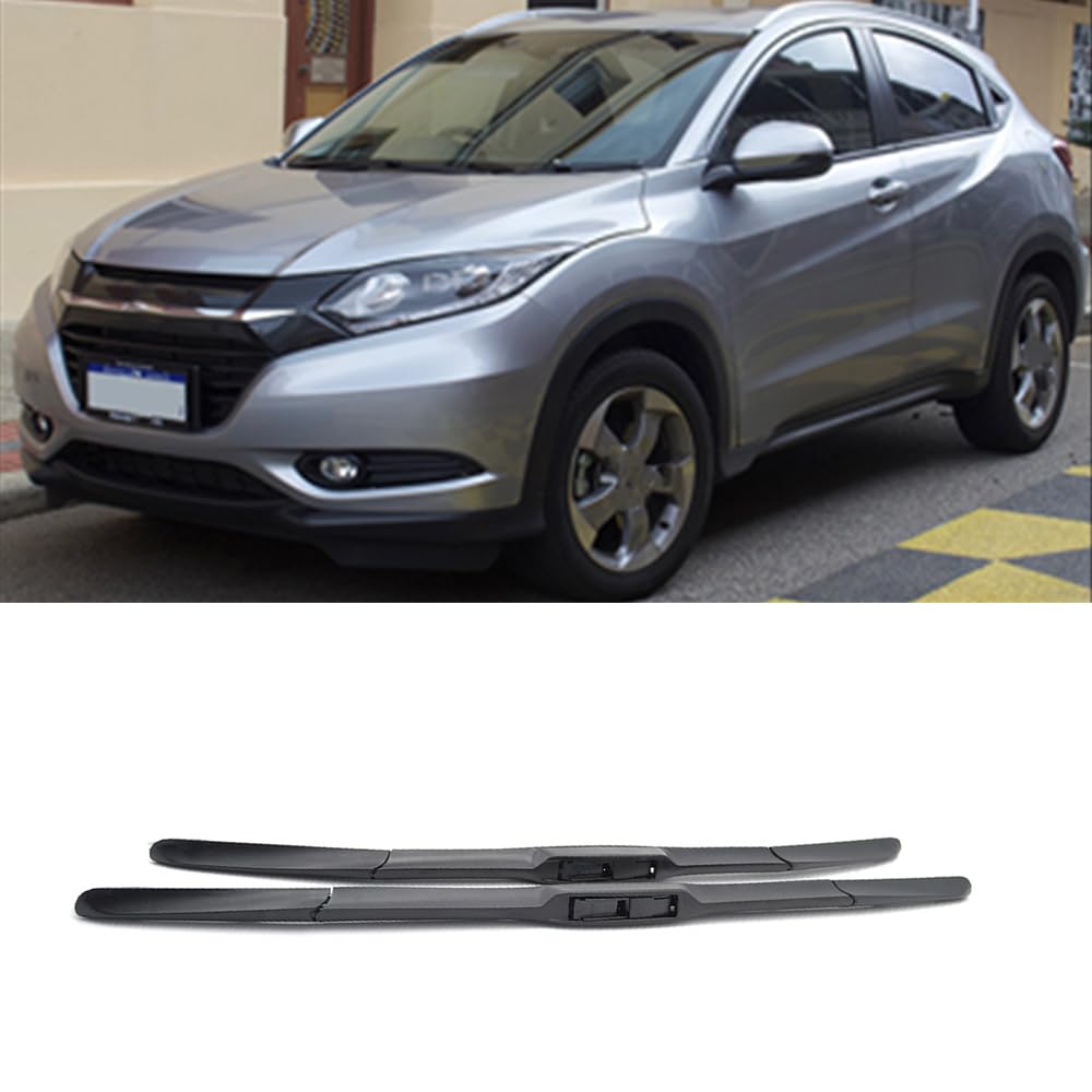 26"+18" Auto Scheibenwischer Vorne, für Honda HR-V HRV MK2 2015-2020 Set Wischer Wischblätter Vorne Frontscheibe Scheibenwischer Auto Accessoire von ZILOOK