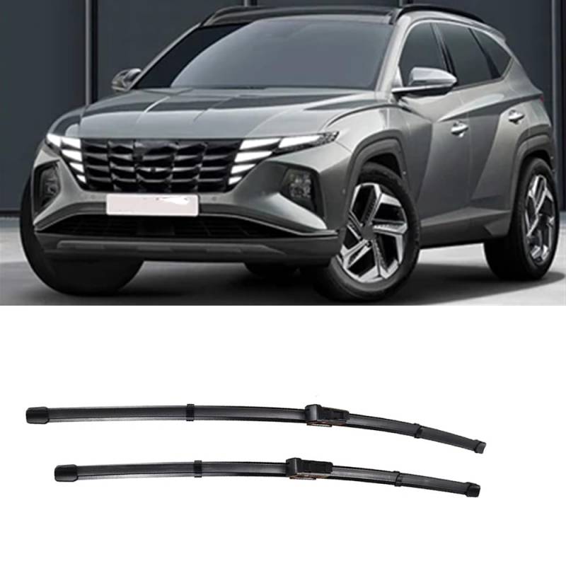 26"+19" Auto Scheibenwischer Vorne, für Hyundai Tucson 2020-2023 Set Wischer Wischblätter Vorne Frontscheibe Scheibenwischer Auto Accessoire von ZILOOK