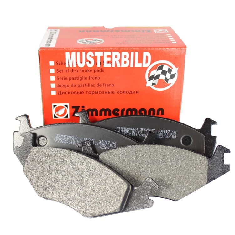 Zimmermann Bremsbel?ge vorne Ford Courier Fiesta GFJ KA Mazda 121 ohne ABS von ZIMMERMANN