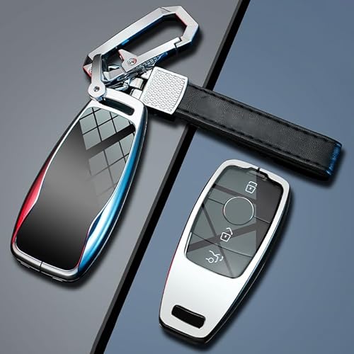 Autoschlüssel Hülle für Mercedes Benz GLC43 GLE53 A35L A45S CLA35G63AMG, Autoschlüssel Gehäuse Verschleißfest Auto Schlüssel Schutzhülle Schlüsselcover Auto Schlüssel Shell Auto Innere Zubehör von ZIRTUS