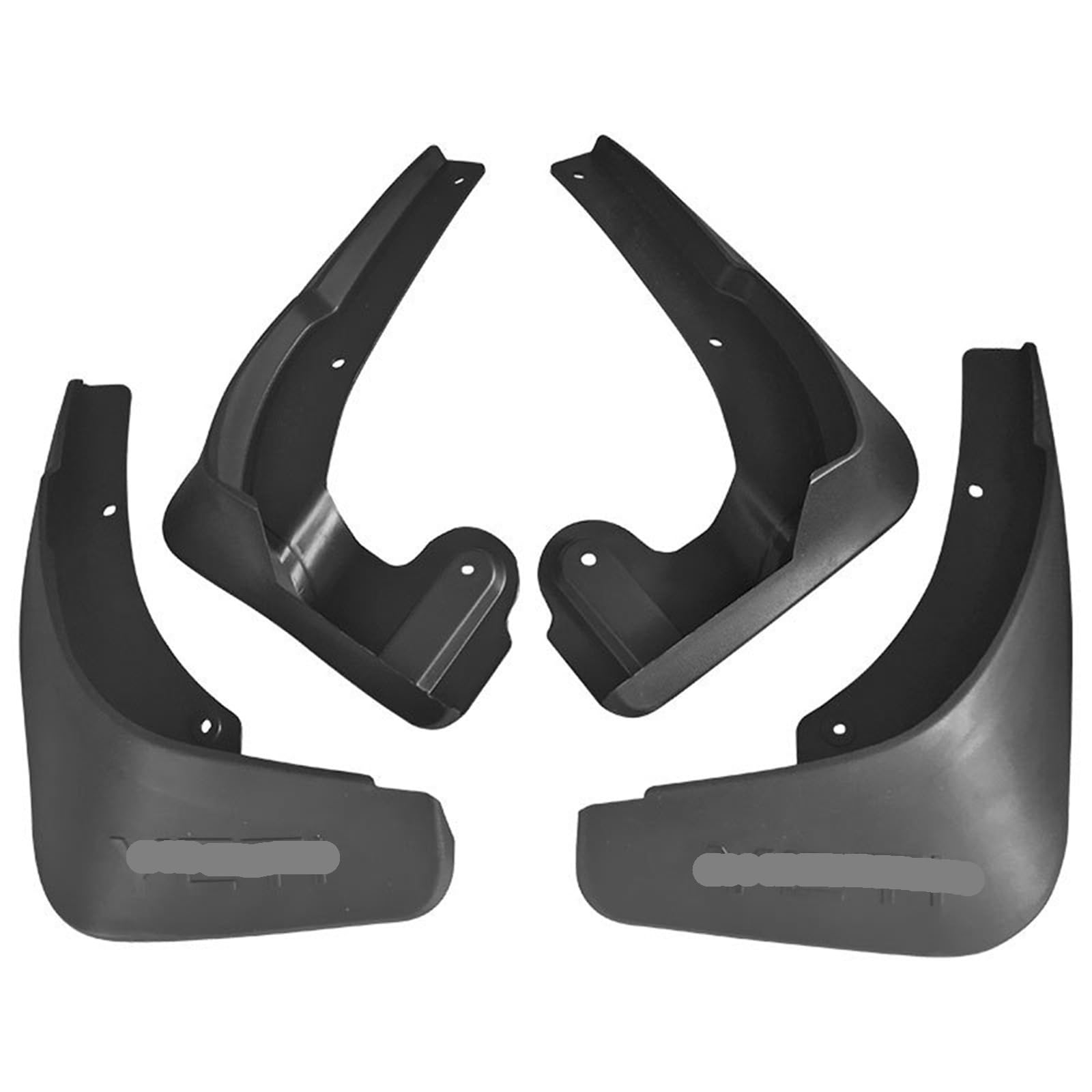 4-teiliges Reifen-Schmutzfänger-Set for Autos/Passend for Skoda Yeti 5L 2009-2019 Schmutzfänger, Kotflügel, Spritzschutz, Reifen-/Radschutz, Zubehör Car fender edge repair tools(2009-2015) von ZIxmix