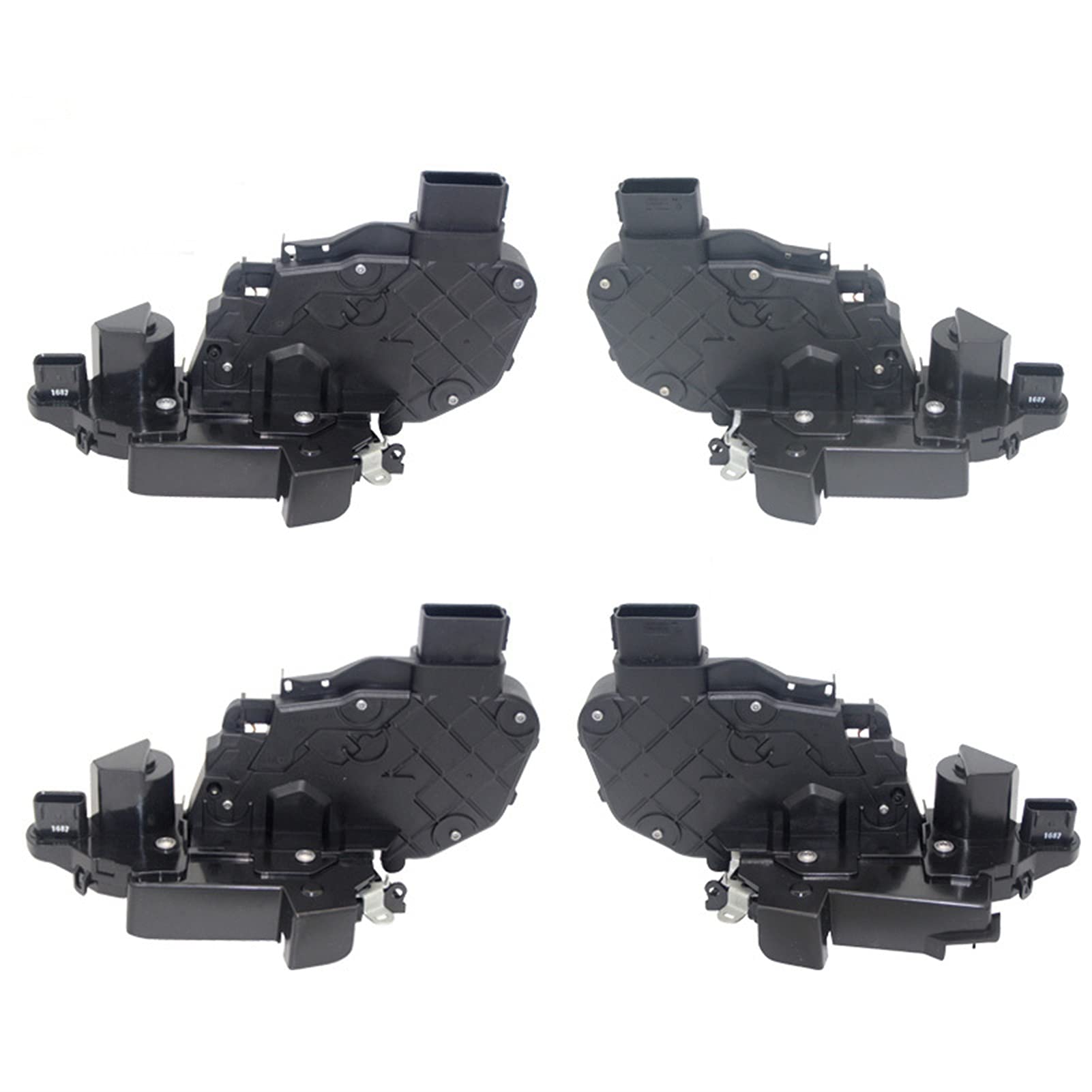 4PCS Türschloss Antrieb/Fit for LAND RANGE ROVER SPORT EVOQUE DISCOVERY 4 2010- LR013890 LR014101 LR014100 LR013892 LR091351 Stellmotor für Zentralverriegelung eines Autos(LR HIGH 4sides) von ZIxmix