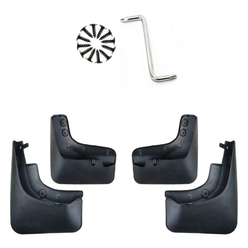 Auto-Schmutzfänger/Passend for Volkswagen VW Tiguan MK1 AD1 5N 2007-2015 Kotflügel, Spritzschutz, Kotflügel-Schmutzfänger-Zubehör Car fender edge repair tools von ZIxmix