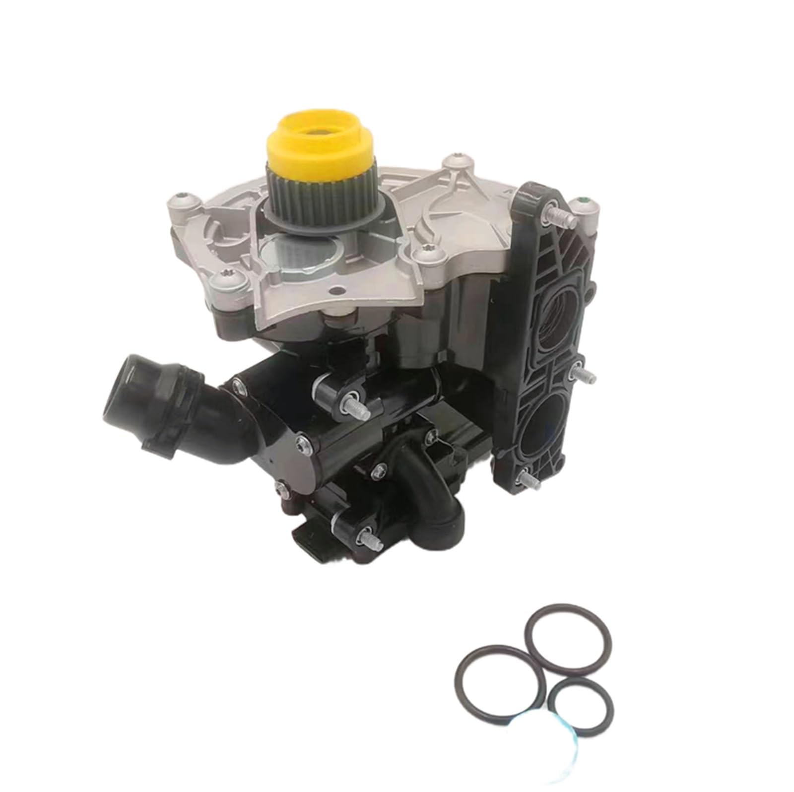 Auto-Thermostat 06L 121 111 H 06H121111H Auto Kühlsysteme Elektronische Wasserpumpe Mit Thermostat/Fit for Audi Vw 06L121111H 06L121111J 06K121011B Thermostat mit Gehäuse und Dichtung von ZIxmix