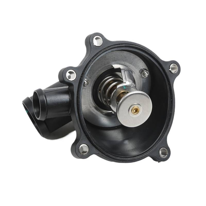 Auto-Thermostat 079121115BB Motorkühlmittel-Thermostatgehäuse mit Dichtring 4,2 l STD/passend for AUDI A4 A5 A8 quattro CFSA CAUA CDRA 079121115T Thermostat mit Gehäuse und Dichtung von ZIxmix