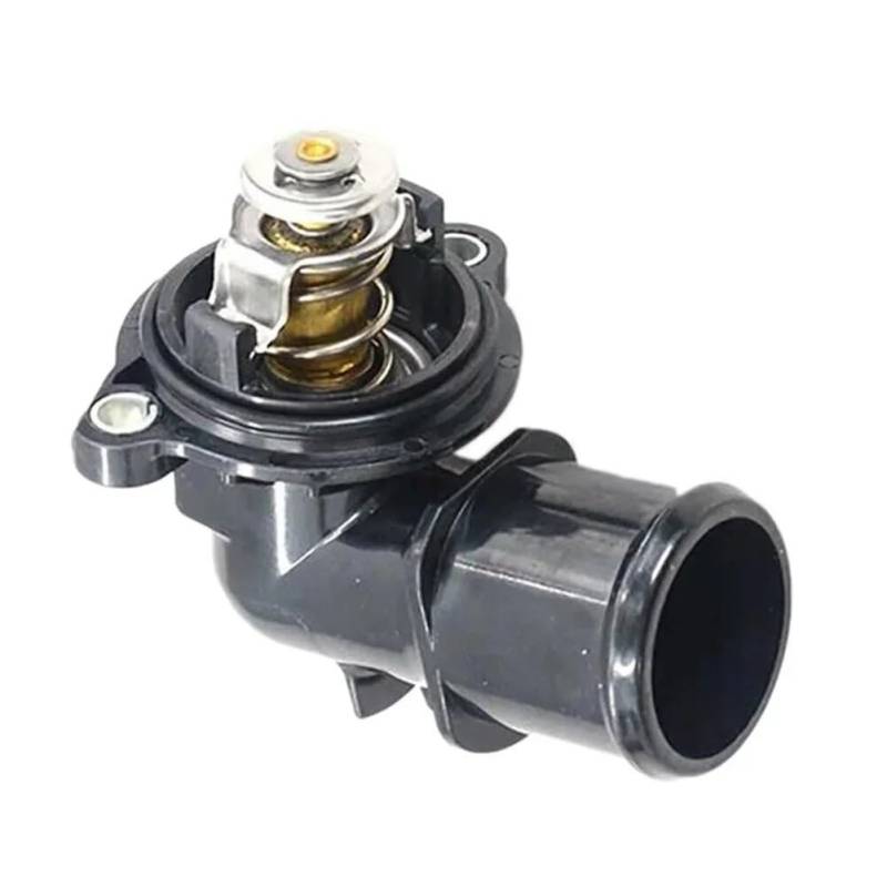 Auto-Thermostat 1 Stück ABS + Metall-Thermostat 68253514 68253514AA / Passend for Grand Cherokee WK 3.0TD CRD 2011-2018 OEM: 68253514 68253514AA Thermostat mit Gehäuse und Dichtung von ZIxmix