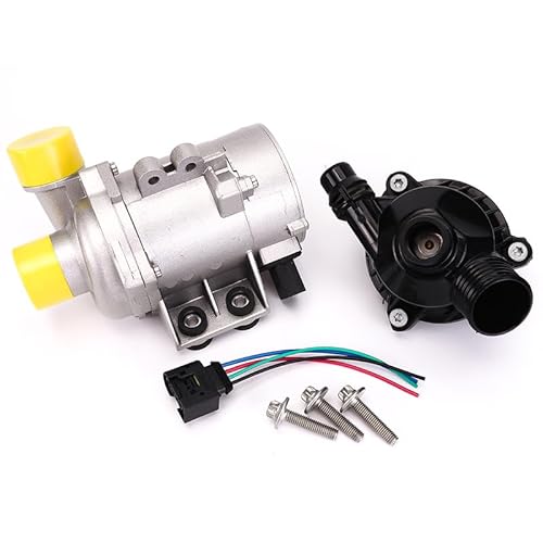 Auto-Thermostat 11517586925 11537549476 Wasserpumpe mit Thermostat-Kit/Passend for BMW E60 E61 E81 E87 E90 E91 X1 X3 X5 Z4 325i 330i 525i 530i 630i 730i Thermostat mit Gehäuse und Dichtung von ZIxmix