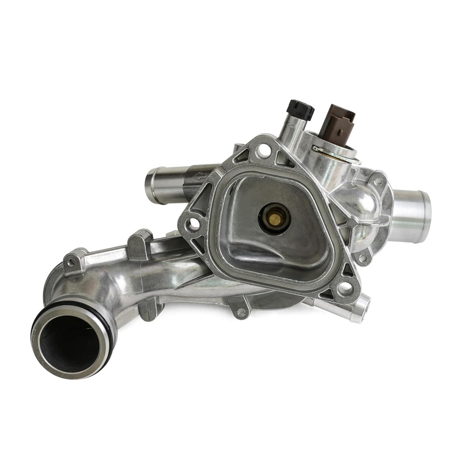 Auto-Thermostat 11537534521 Upgrade Aluminium-Thermostatgehäuse-Baugruppe/Passend for 2007–2013 Mini Cooper 1,6 l Thermostat mit Gehäuse und Dichtung von ZIxmix