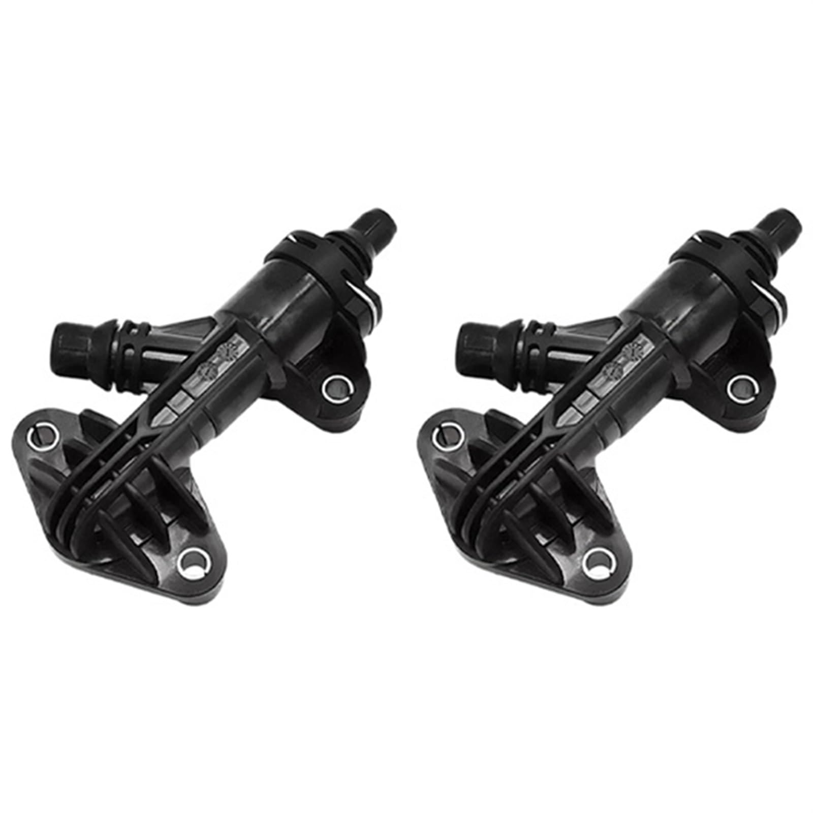 Auto-Thermostat 2Pcs Auto Motor Kühlmittel Thermostat Thermostat Kühlwasser Auslass 17217599546 /Fit for Bmw 5 Serie 7 Serie Thermostat mit Gehäuse und Dichtung von ZIxmix