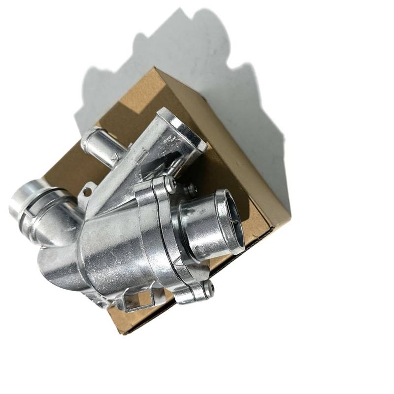 Auto-Thermostat 3,0 V6 5,0 V8 Aluminium-Thermostatgehäuse Discovery 4 / Passend for Land Rover Range Rover RR Sport Velar AJ812976 LR032135 LR010799 Thermostat mit Gehäuse und Dichtung von ZIxmix