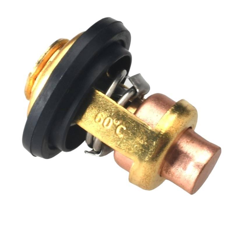 Auto-Thermostat 75692Q2 Thermostat mit Mercury Mariner Marine 143F 143 Grad 135-150 PS 175 200 PS/Passend for GLM 13340 Ersetzt 75692T Thermostat mit Gehäuse und Dichtung von ZIxmix