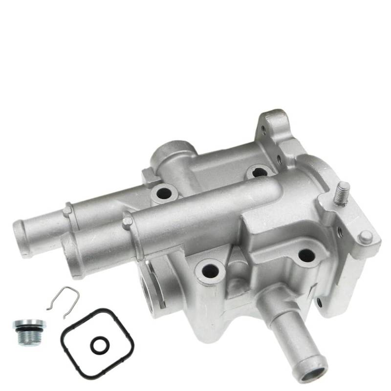 Auto-Thermostat 96984103 96817255 Motor Aluminium Kühlung Thermostat Gehäuse Abdeckung & Sensor/Fit for Cruze Chevrolet Opel Astra Zafira Signum Vectra Thermostat mit Gehäuse und Dichtung(1) von ZIxmix