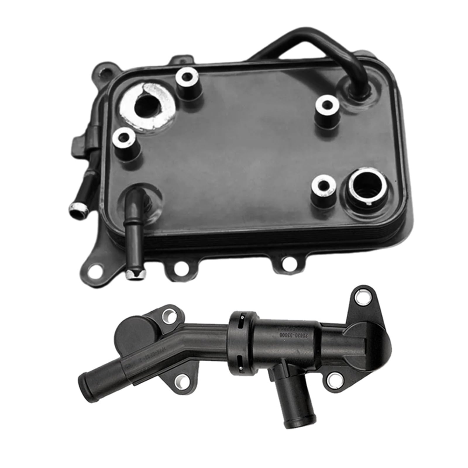 Auto-Thermostat Auto Getriebeölkühler Wärmer & Thermostatventil 25620-D3000 25630-D3000 / Passend for Hyundai Tucson Kia Sorento Cadenza 16-19 Thermostat mit Gehäuse und Dichtung von ZIxmix